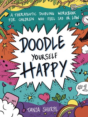 cover image of Doodle Yourself Happy